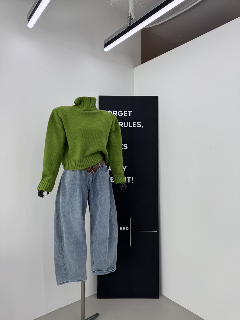 RED-A韓國直郵㊣女士新品推薦人氣時尚休閑職業25秋冬牛仔褲RED-A牛仔褲