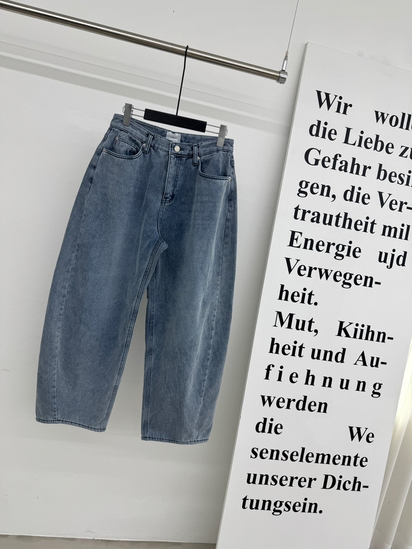 RED-A韓國直郵㊣女士新品推薦人氣時尚休閑職業25秋冬牛仔褲RED-A牛仔褲圖色1