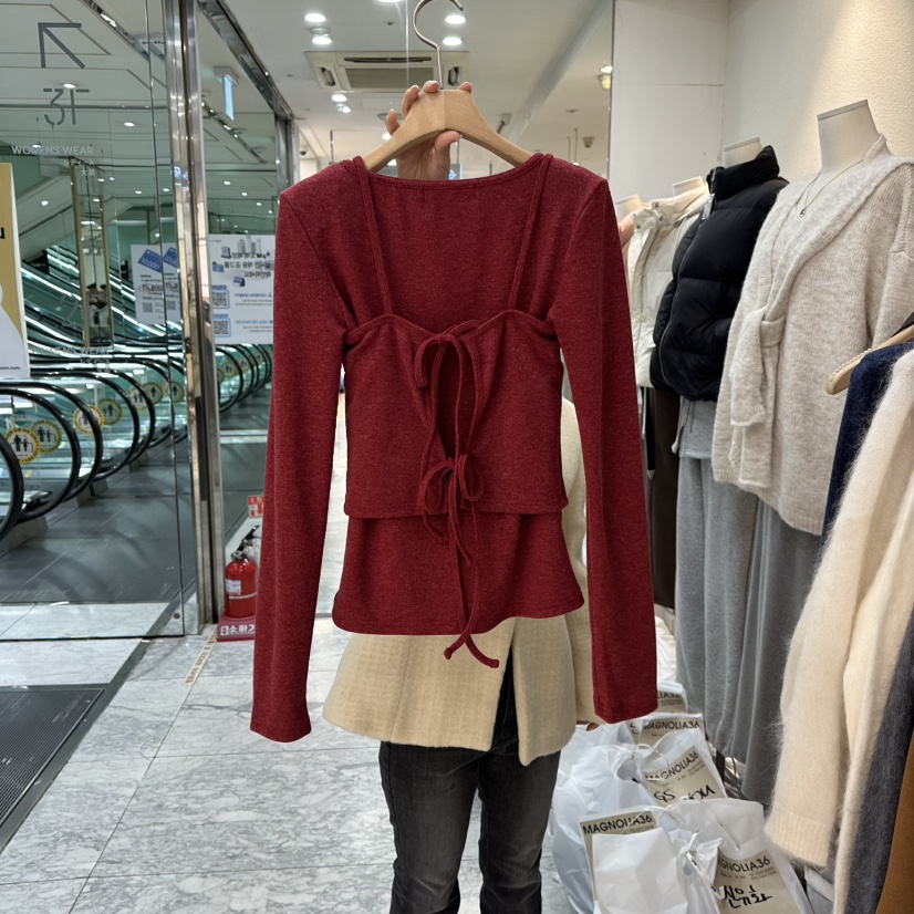 MAGNOLIA36-L韓國直郵㊣女裝新款真品時尚人氣休閑套裝兩件套MAGNOLIA36-L套裝