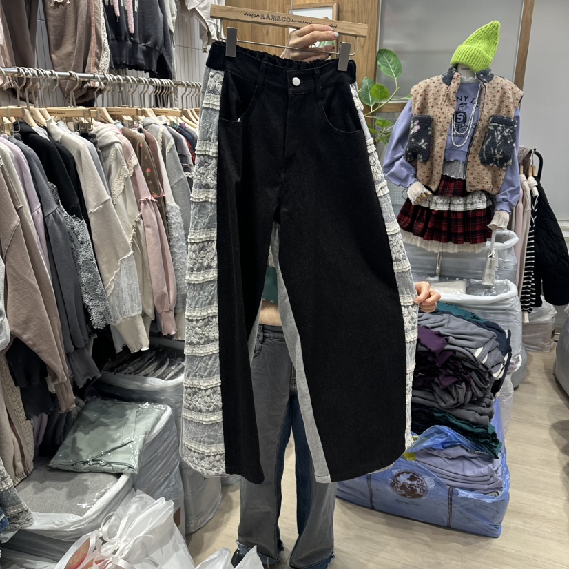 MARI CO東大門㊣實拍女裝新款熱賣人氣職業休閑時尚休閑褲MARI CO休閑褲圖色1黑色