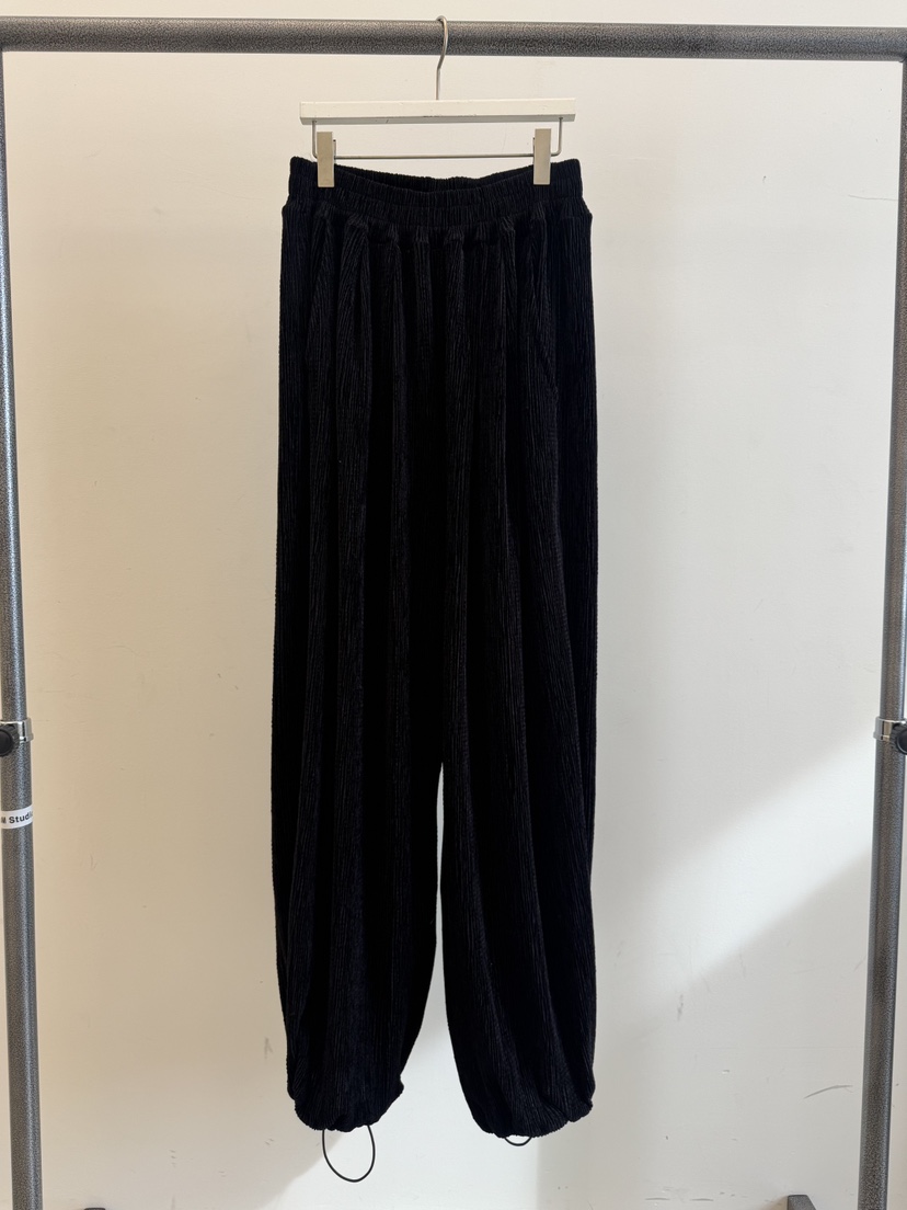 SOMETHING-L/FANCY東大門㊣直郵女士新款熱賣休閑褲天鵝絨SOMETHING-L/FANCY休閑褲圖色4黑