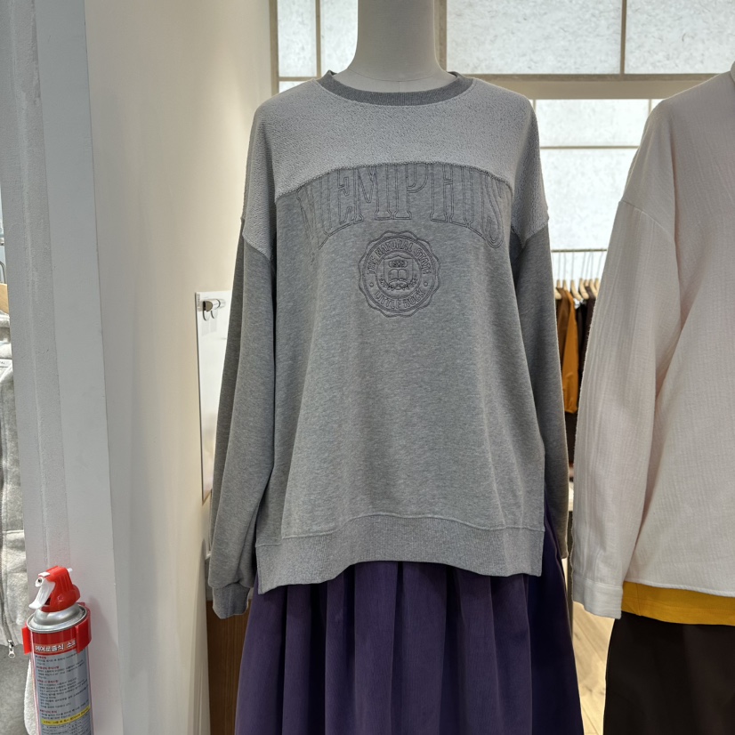 REVE-L韓國直郵㊣女裝新品休閑真品時尚25秋冬推薦職業衛衣REVE-L衛衣圖色1