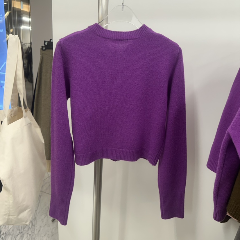 TOPDRESSING韓國直郵㊣女士新款真品25秋冬職業熱賣針織衫開衫TOPDRESSING針織衫