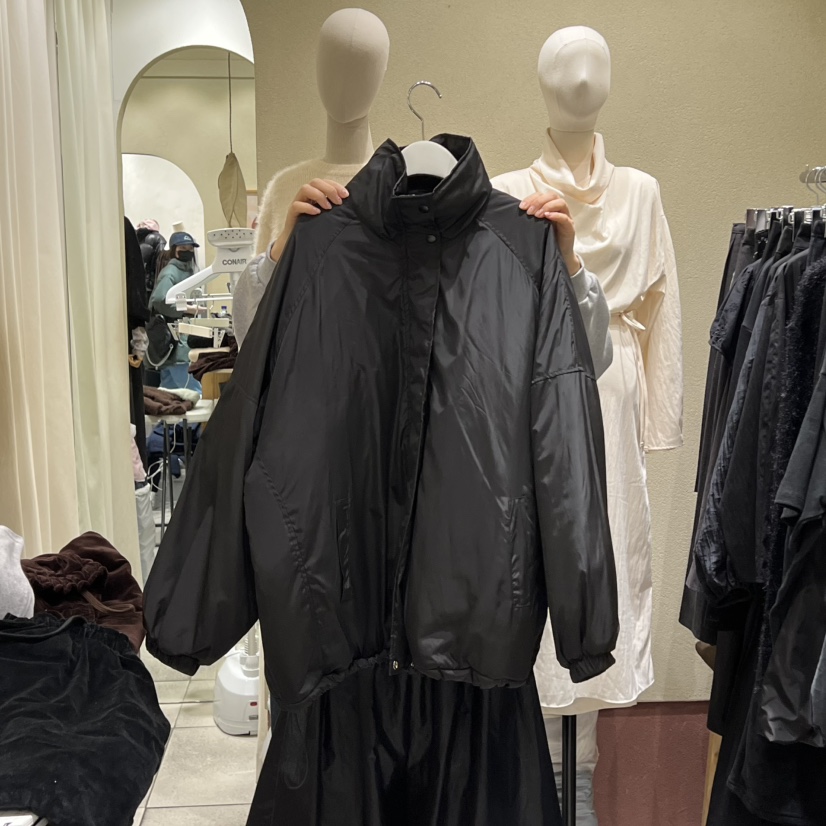 BROCCOLISALAD韓國直郵㊣女裝新款25秋冬推薦真品時尚夾克jp棉BROCCOLISALAD夾克圖色2