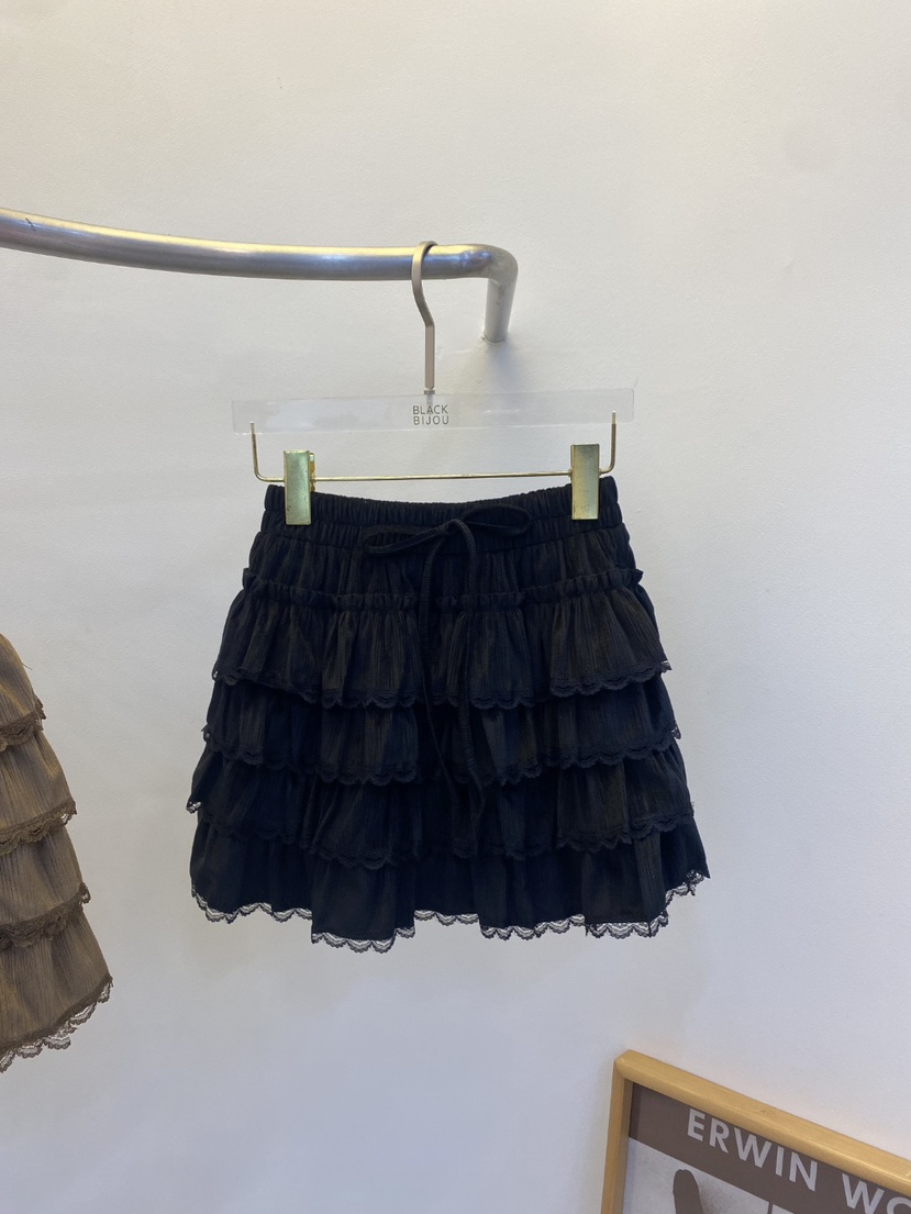 BLACK BIJOU東大門㊣直郵女裝新品25秋冬休閑職業推薦短裙BLACK BIJOU短裙圖色2