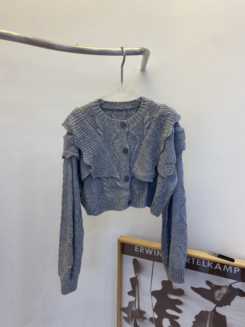 BLACK BIJOU東大門㊣直郵女裝新品休閑時尚人氣真品針織衫BLACK BIJOU針織衫圖色2