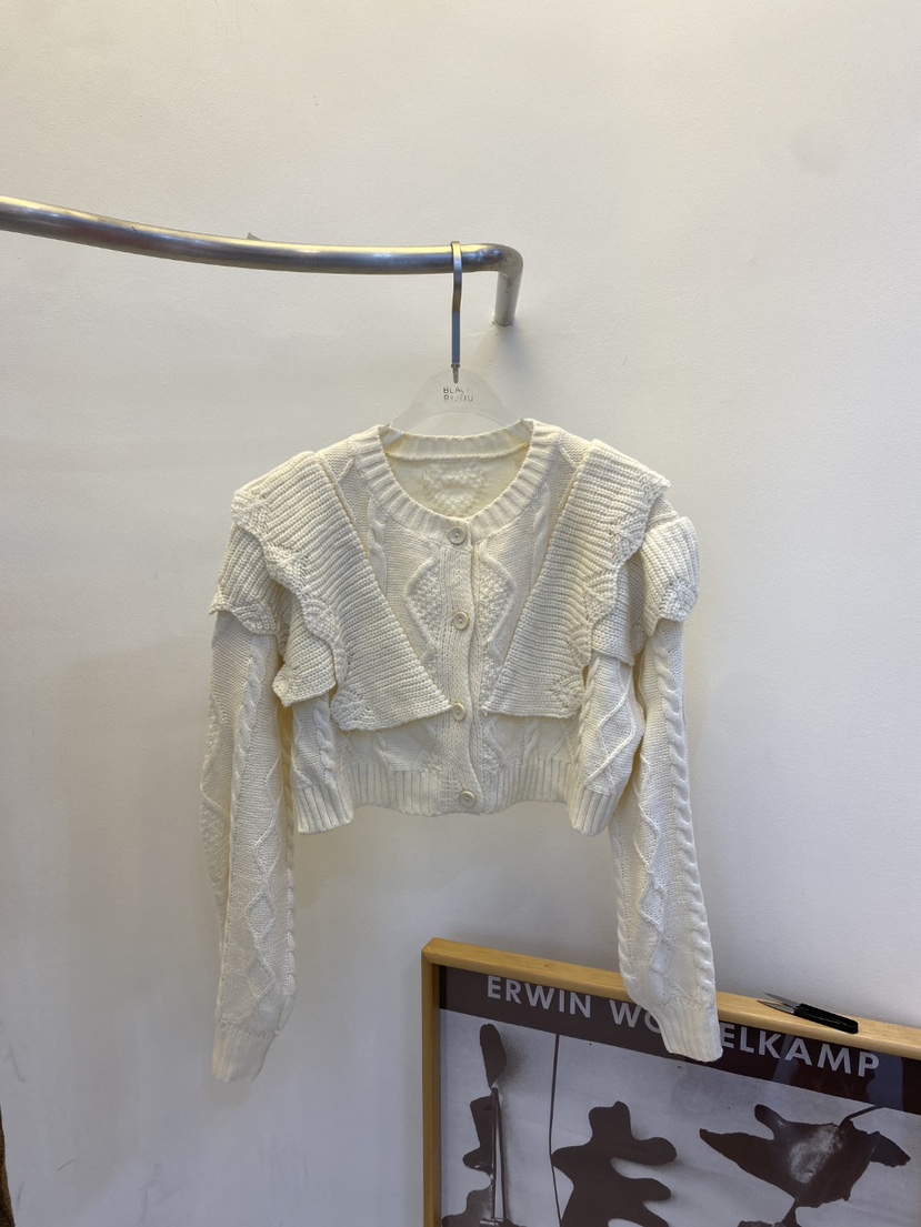 BLACK BIJOU東大門㊣直郵女裝新品休閑時尚人氣真品針織衫BLACK BIJOU針織衫圖色3