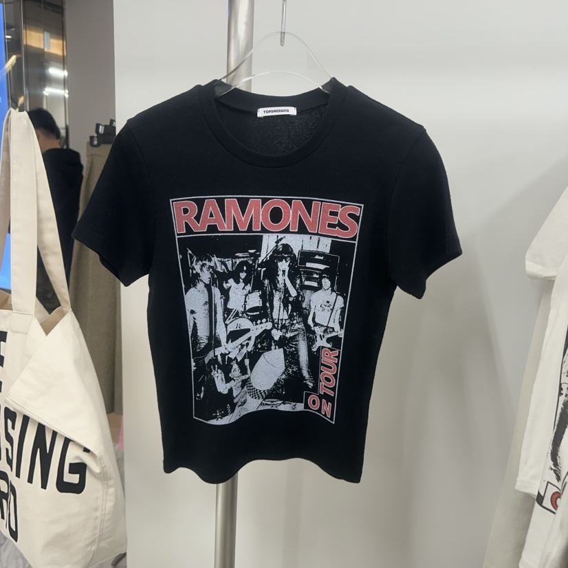 TOPDRESSING韓國代購㊣女士新品推薦熱賣真品職業時尚休閑T恤TOPDRESSINGT恤圖色2