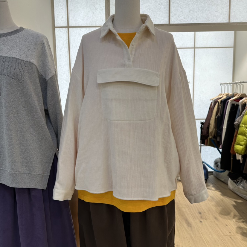 REVE-L東大門㊣實拍女裝新款熱賣真品人氣衛衣不含內搭口袋REVE-L衛衣圖色1