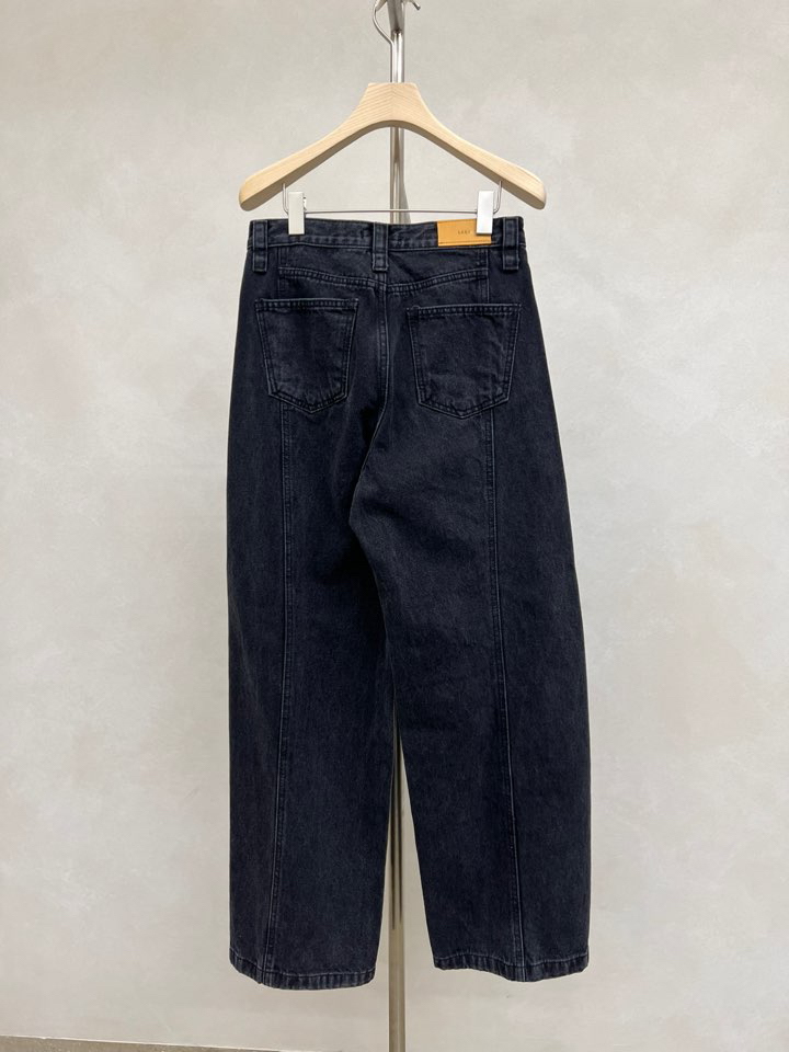 LAKE-A韓國代購㊣女裝新品時尚25秋冬休閑熱賣真品職業牛仔褲Lake side牛仔褲