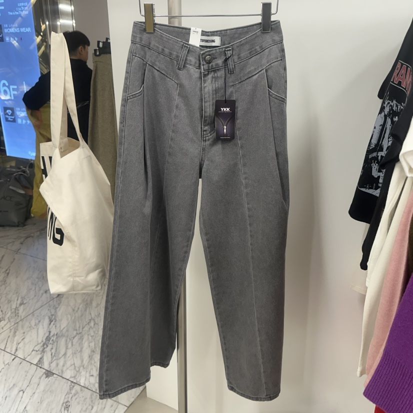 TOPDRESSING韓國代購㊣女士新款時尚真品25秋冬職業休閑休閑褲TOPDRESSING休閑褲圖色1