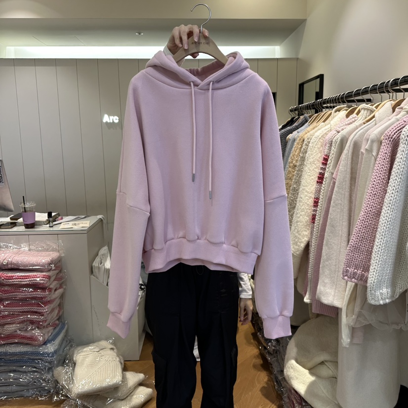 ARC東大門㊣代購女士新款25秋冬時尚推薦人氣熱賣真品衛衣加絨ARC EN CIEL衛衣圖色3