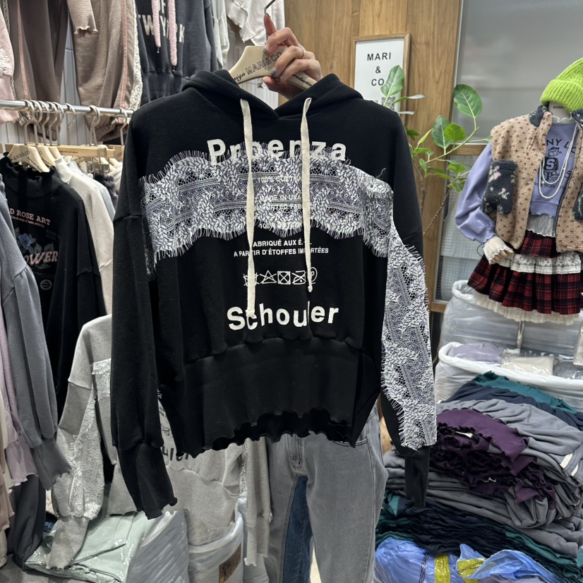 MARI CO韓國代購㊣女士新品推薦熱賣休閑職業時尚人氣衛衣MARI CO衛衣圖色2