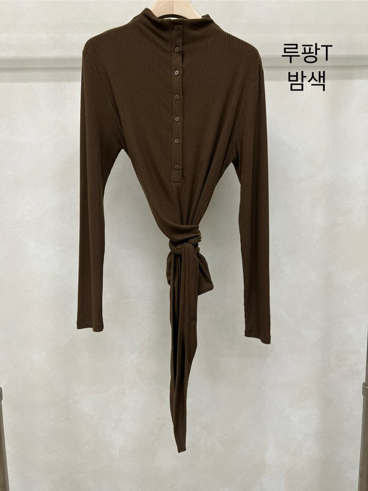 LAKE-A東大門㊣代購女士新款真品25秋冬時尚職業人氣長袖T恤Lake side長袖T恤圖色5