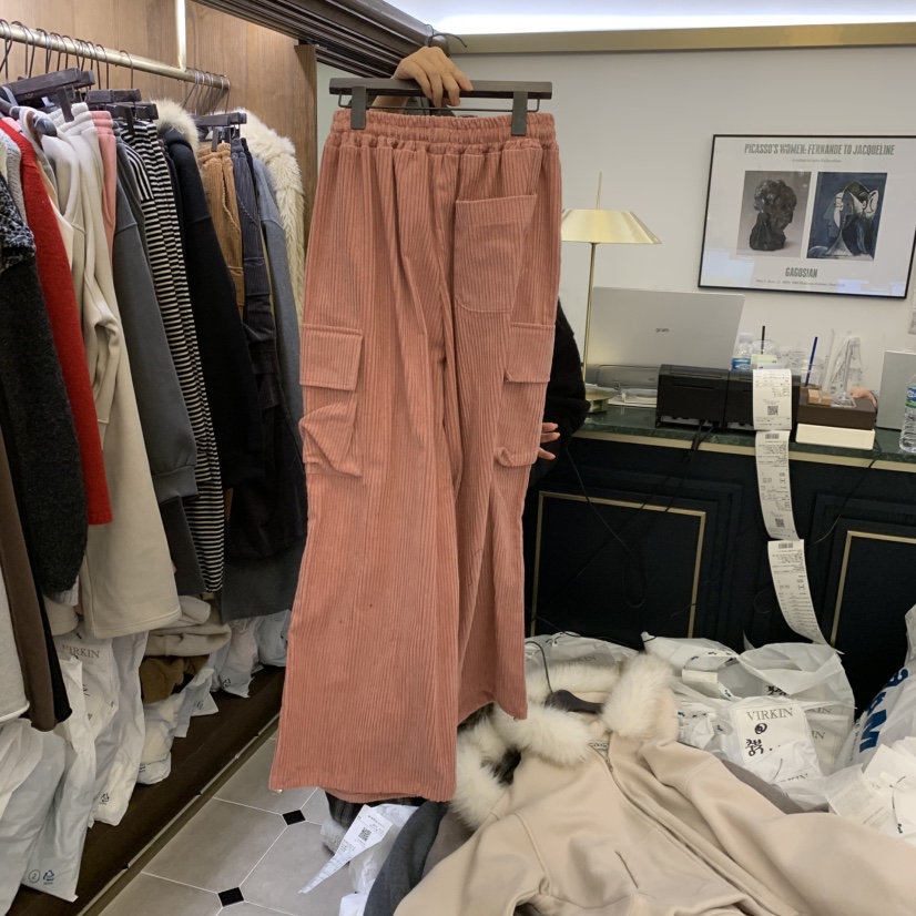 VIRKIN東大門㊣實拍女裝新款人氣時尚推薦職業25秋冬休閑褲VIRKIN休閑褲