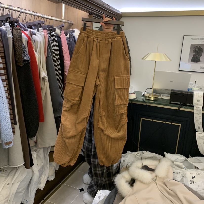 VIRKIN東大門㊣實拍女裝新款人氣時尚推薦職業25秋冬休閑褲VIRKIN休閑褲圖色2