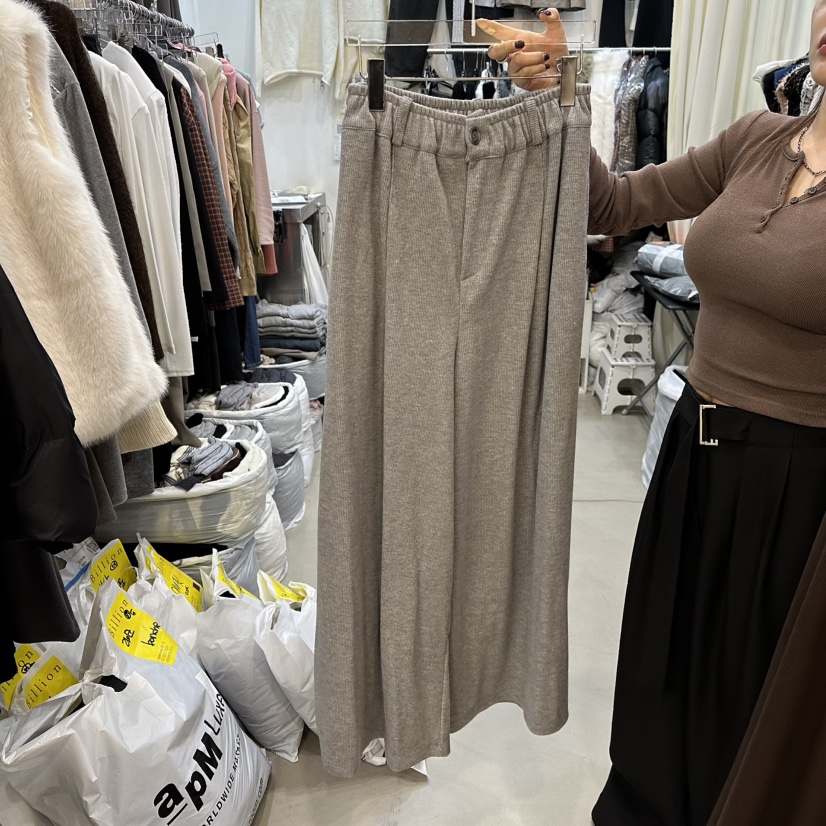 BILLION-L韓國代購㊣女裝新款休閑職業時尚25秋冬人氣休閑褲BILLION-L休閑褲圖色1