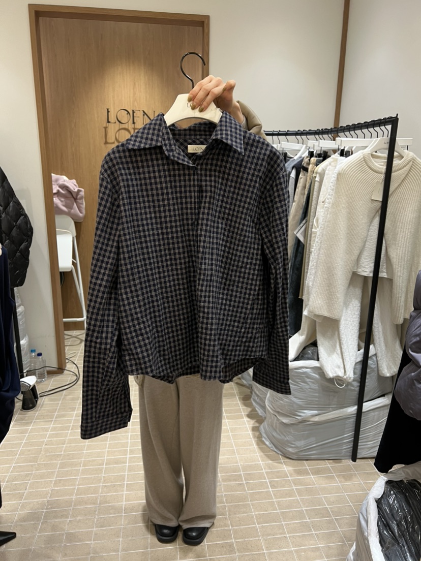 LOFN東大門㊣實拍女裝新款職業熱賣時尚推薦真品襯衫蕾絲衫LOFN襯衫/蕾絲衫圖色2