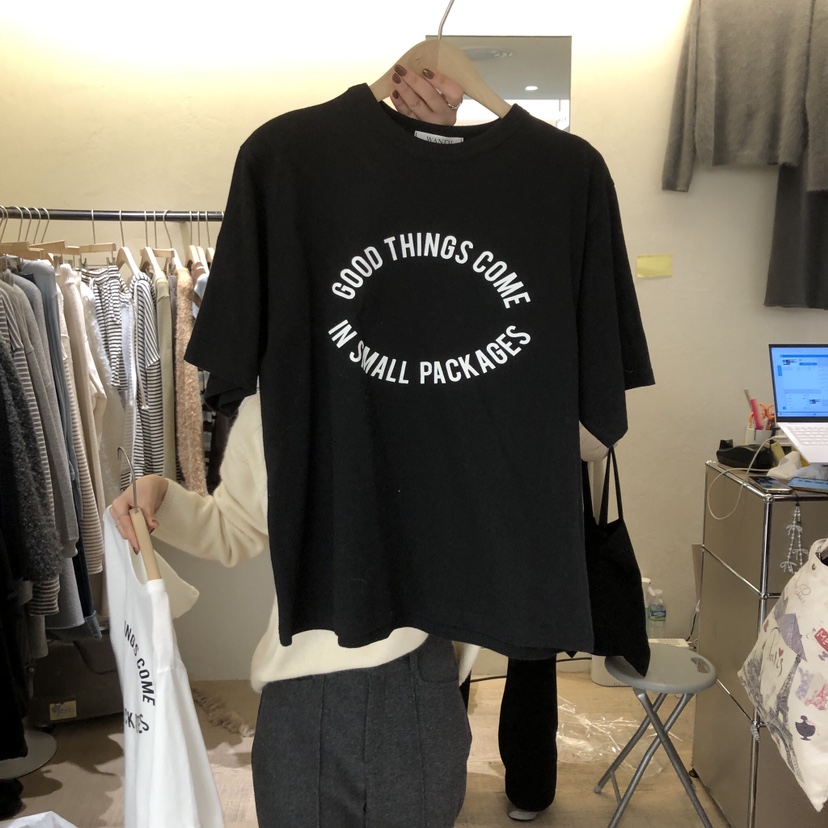 W AND J東大門㊣代購女士新款推薦熱賣休閑職業時尚人氣T恤W AND JT恤圖色2