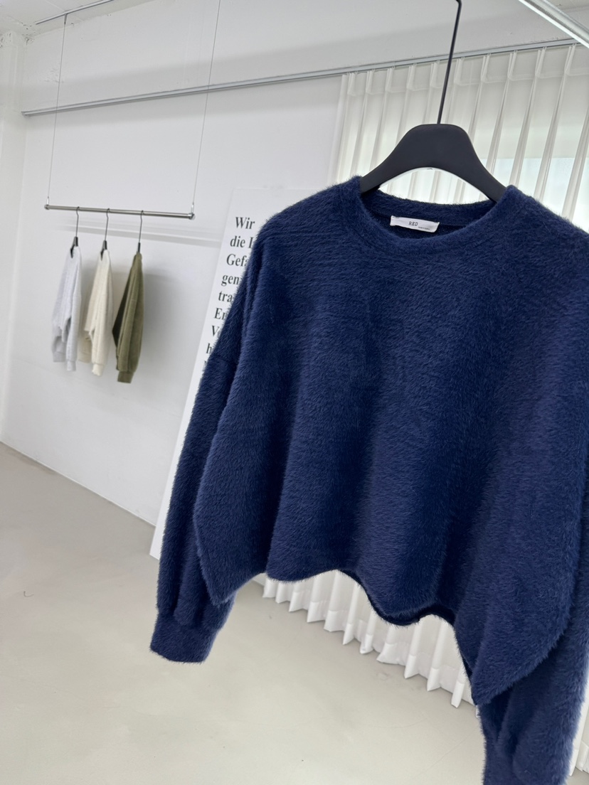 RED-A東大門㊣實拍女裝新款時尚25秋冬熱賣人氣職業長袖T恤RED-A長袖T恤圖色4