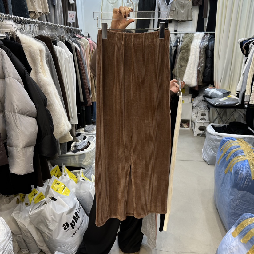 BILLION-L韓國直郵㊣女裝新款熱賣職業休閑推薦人氣真品長裙BILLION-L長裙