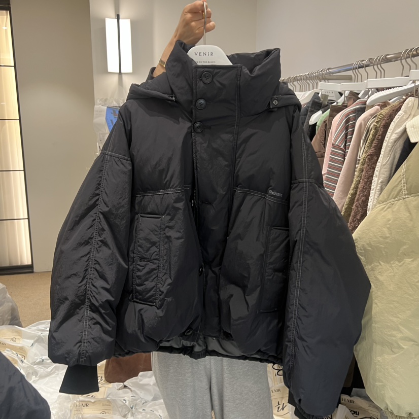 VENIR-a韓國直郵㊣女裝新品職業休閑人氣熱賣時尚短款羽絨服VENIR-a短款羽絨服圖色3