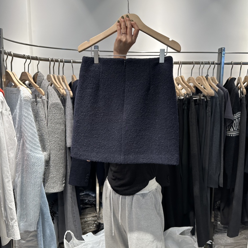 HABLE韓國直郵㊣女士新款休閑真品熱賣推薦25秋冬人氣職業短裙HABLE短裙