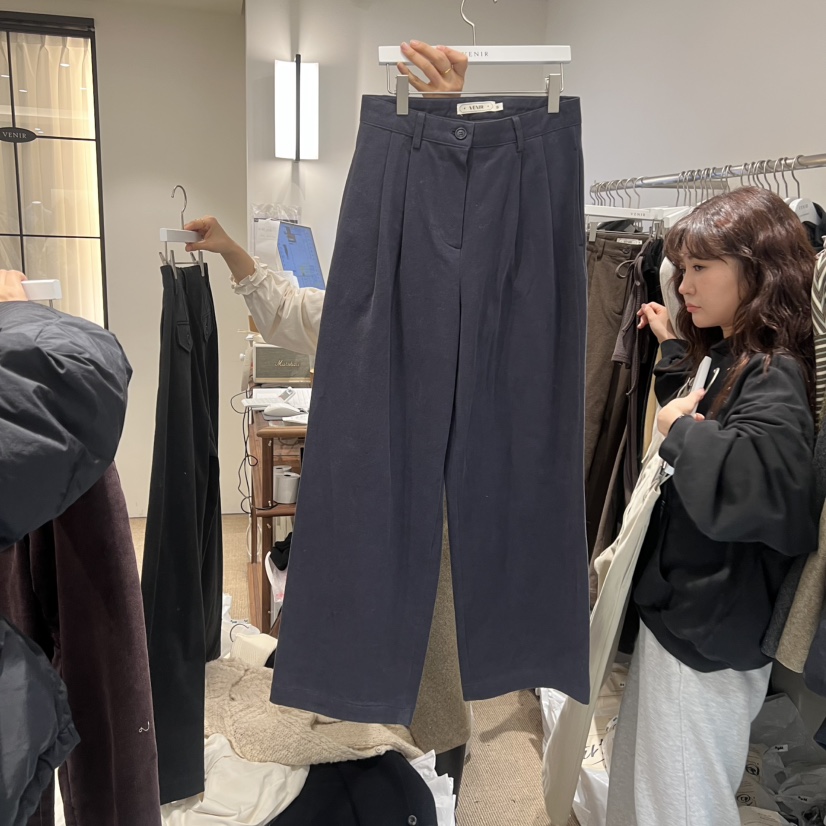 VENIR-a東大門㊣實拍女士新品真品25秋冬休閑職業休閑褲加絨VENIR-a休閑褲圖色3