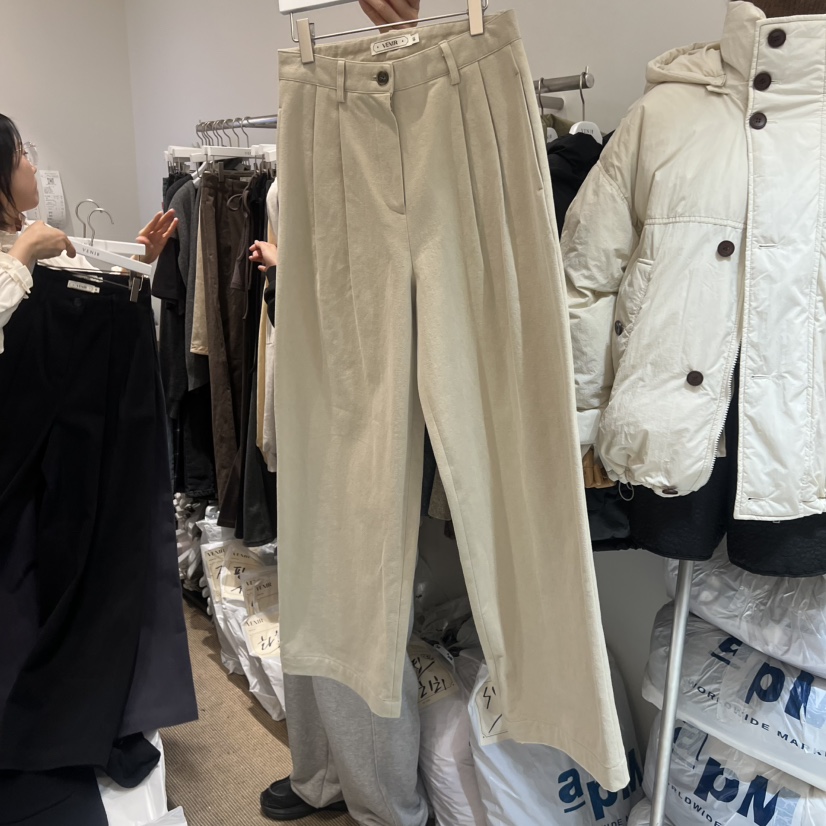 VENIR-a東大門㊣實拍女士新品真品25秋冬休閑職業休閑褲加絨VENIR-a休閑褲圖色4