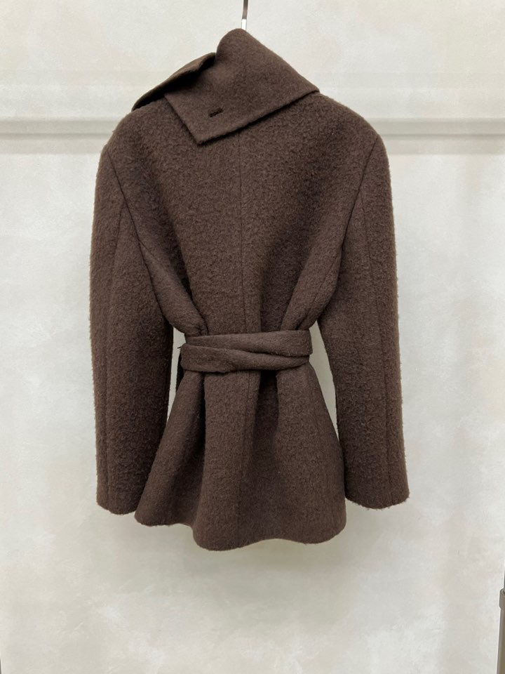 LAKE-A東大門㊣直郵女裝新品休閑熱賣25秋冬時尚中長款大衣Lake side中長款大衣