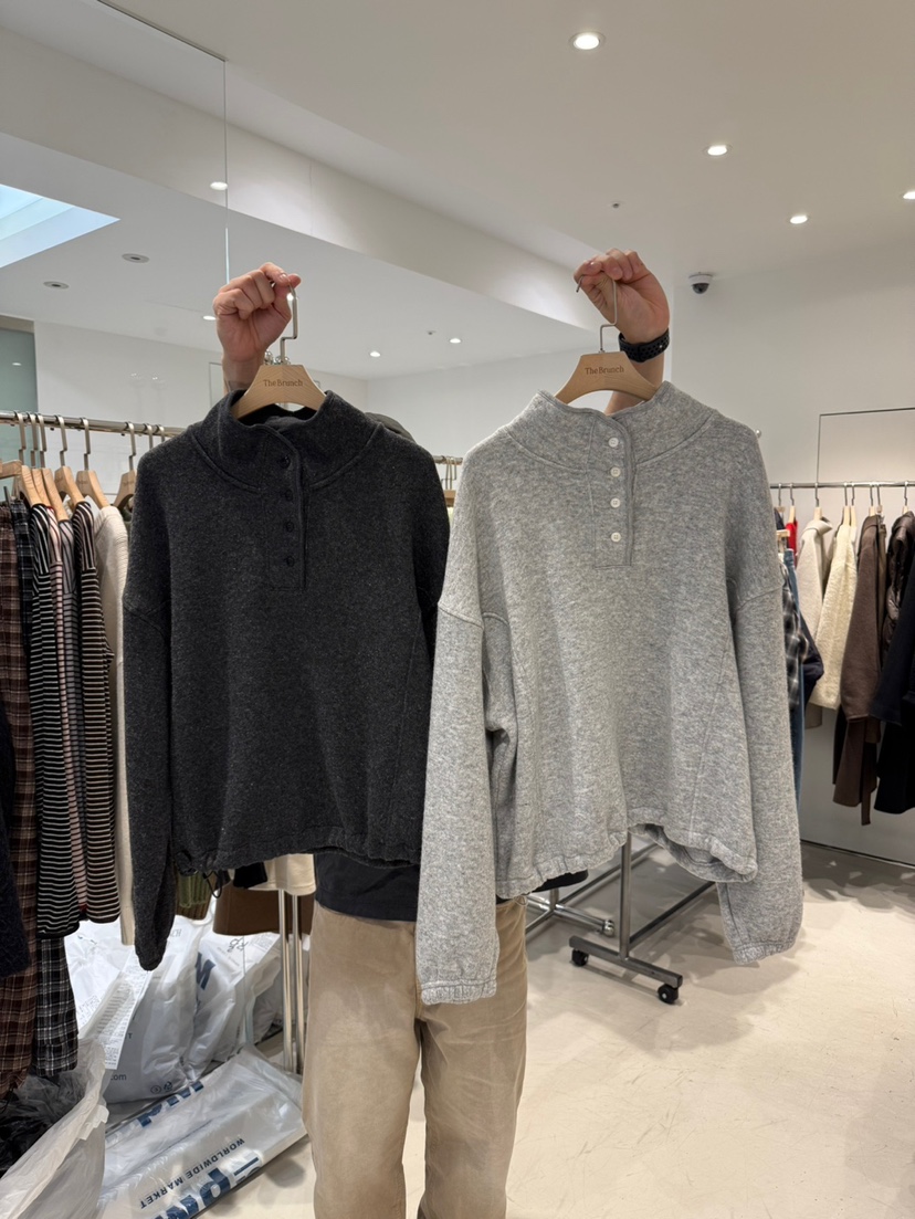 THE BRUNCH韓國代購㊣女士新款推薦時尚人氣25秋冬真品衛衣THE BRUNCH衛衣