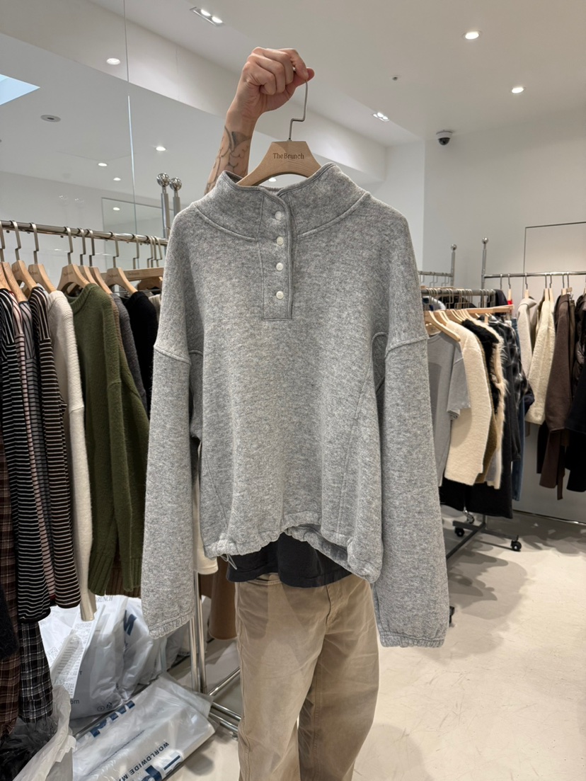 THE BRUNCH韓國代購㊣女士新款推薦時尚人氣25秋冬真品衛衣THE BRUNCH衛衣圖色1