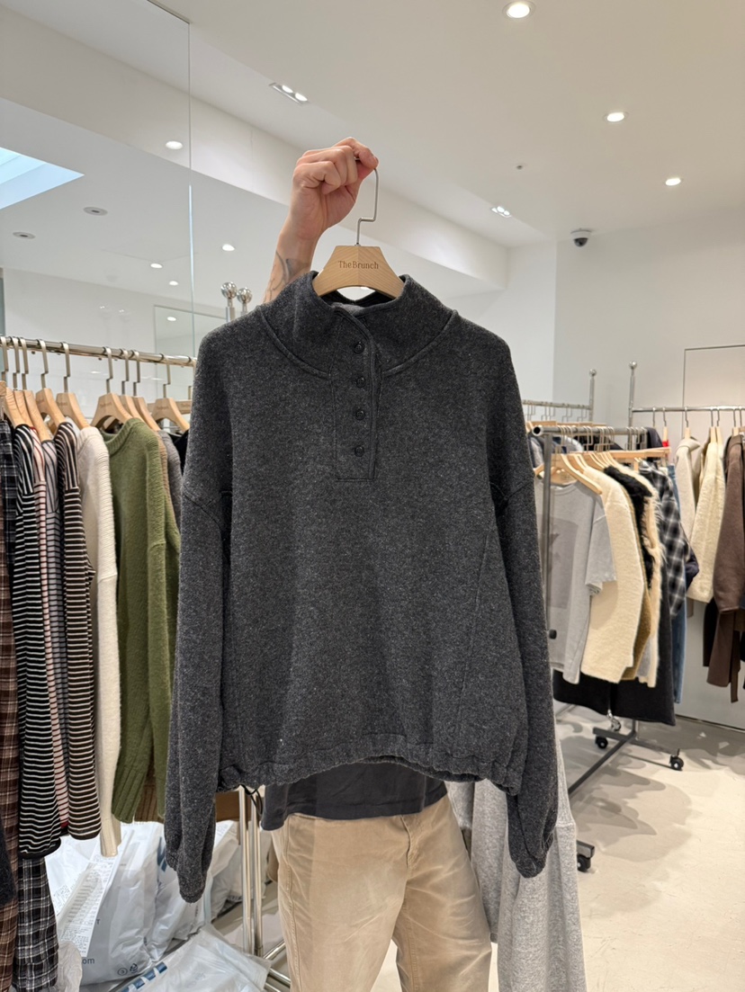 THE BRUNCH韓國代購㊣女士新款推薦時尚人氣25秋冬真品衛衣THE BRUNCH衛衣圖色2