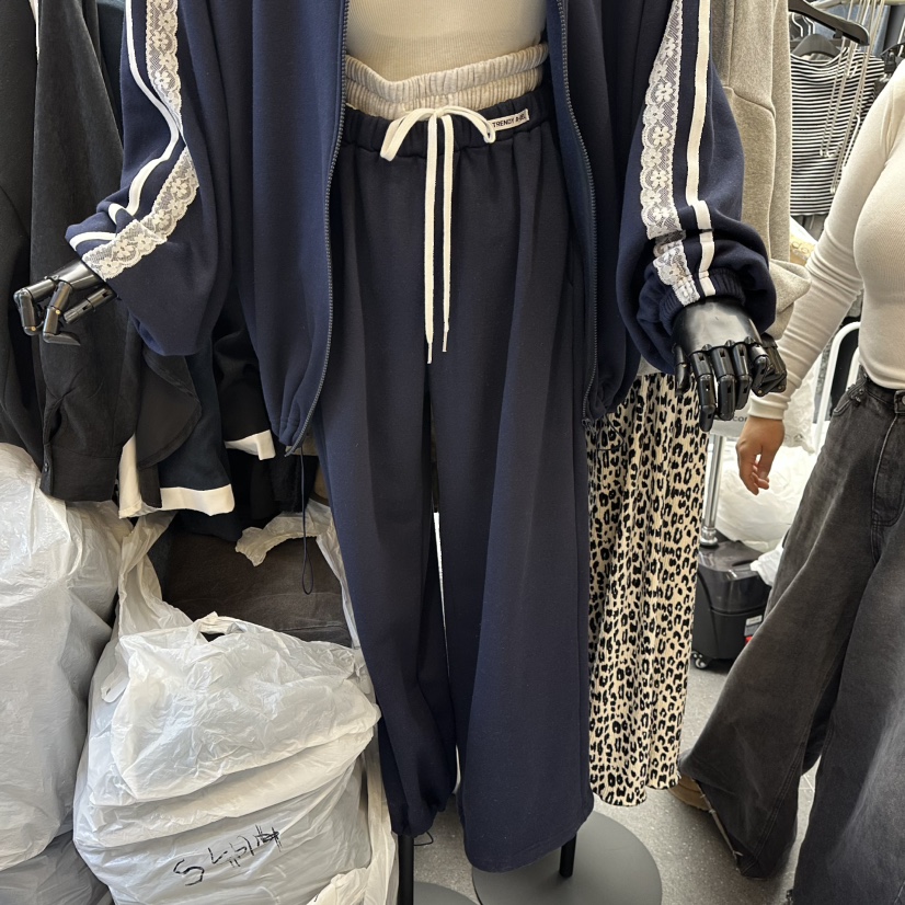 A-DEL韓國直郵㊣女裝新款職業休閑時尚真品人氣休閑褲加絨A-DEL休閑褲圖色3