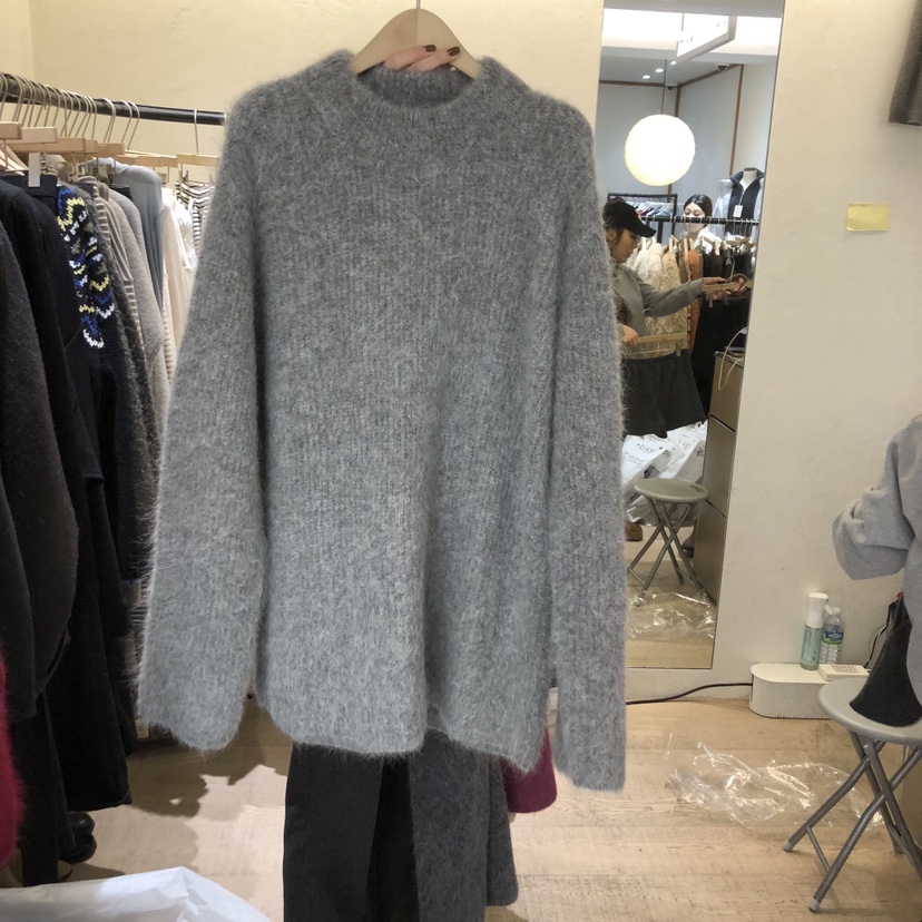 W AND J東大門㊣代購女裝新品25秋冬休閑推薦真品時尚針織衫W AND J針織衫圖色3