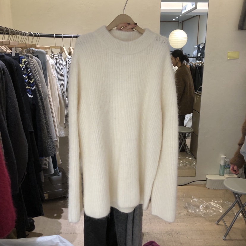 W AND J東大門㊣代購女裝新品25秋冬休閑推薦真品時尚針織衫W AND J針織衫圖色5