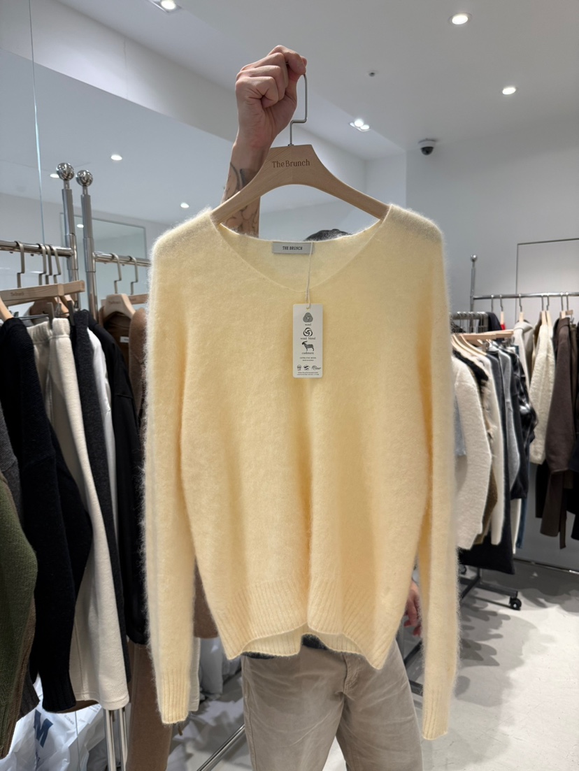 THE BRUNCH韓國代購㊣女裝新品時尚25秋冬休閑真品針織衫羊絨THE BRUNCH針織衫圖色4