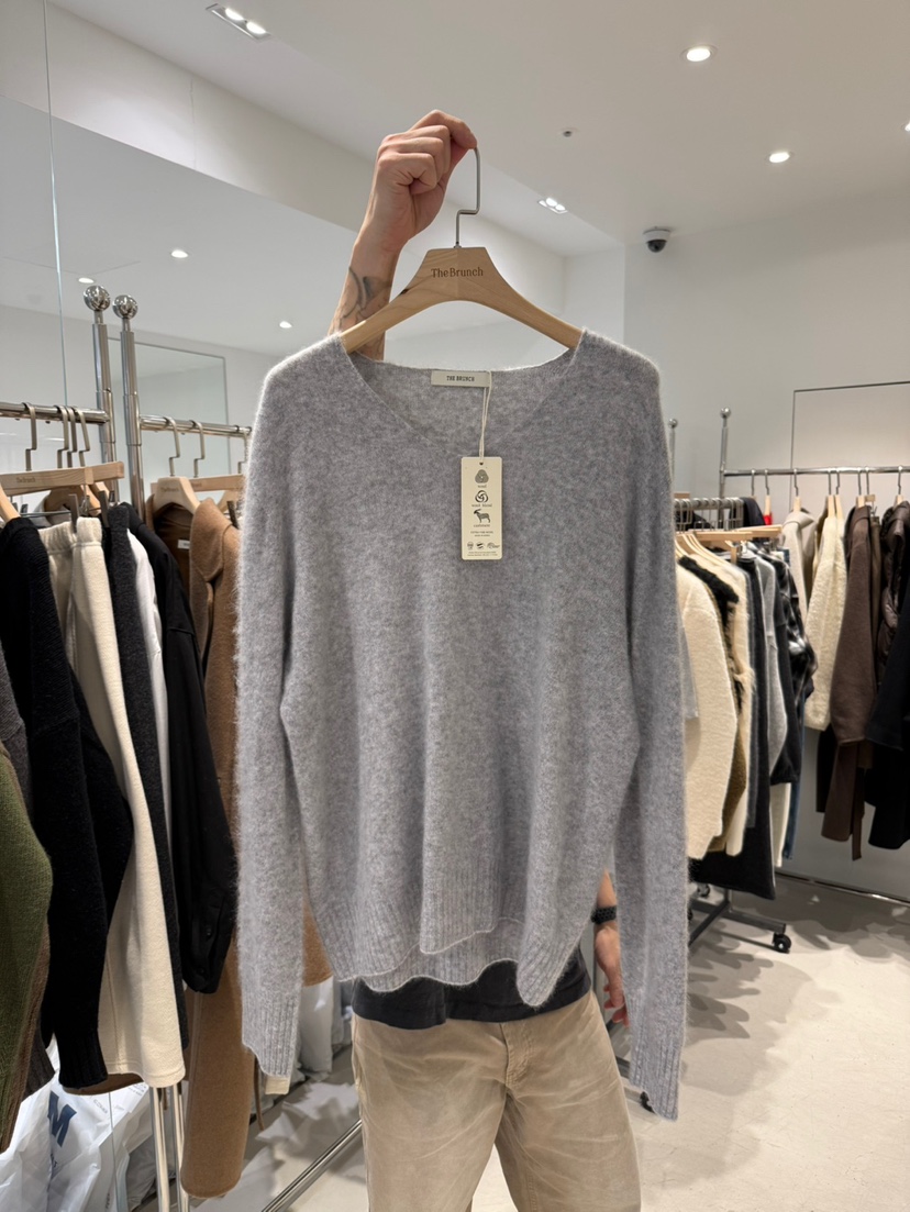 THE BRUNCH韓國代購㊣女裝新品時尚25秋冬休閑真品針織衫羊絨THE BRUNCH針織衫圖色5