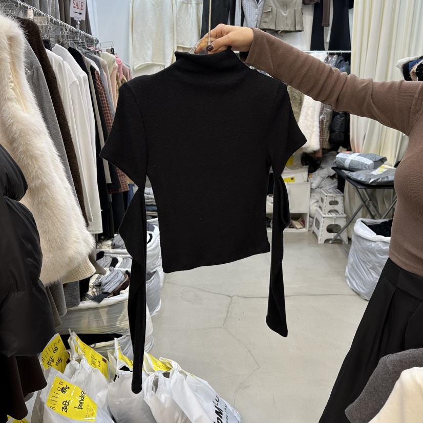 BILLION-L東大門㊣實拍女裝新品時尚人氣休閑職業真品長袖T恤BILLION-L長袖T恤圖色4