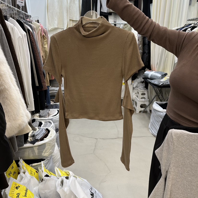 BILLION-L東大門㊣實拍女裝新品時尚人氣休閑職業真品長袖T恤BILLION-L長袖T恤圖色5