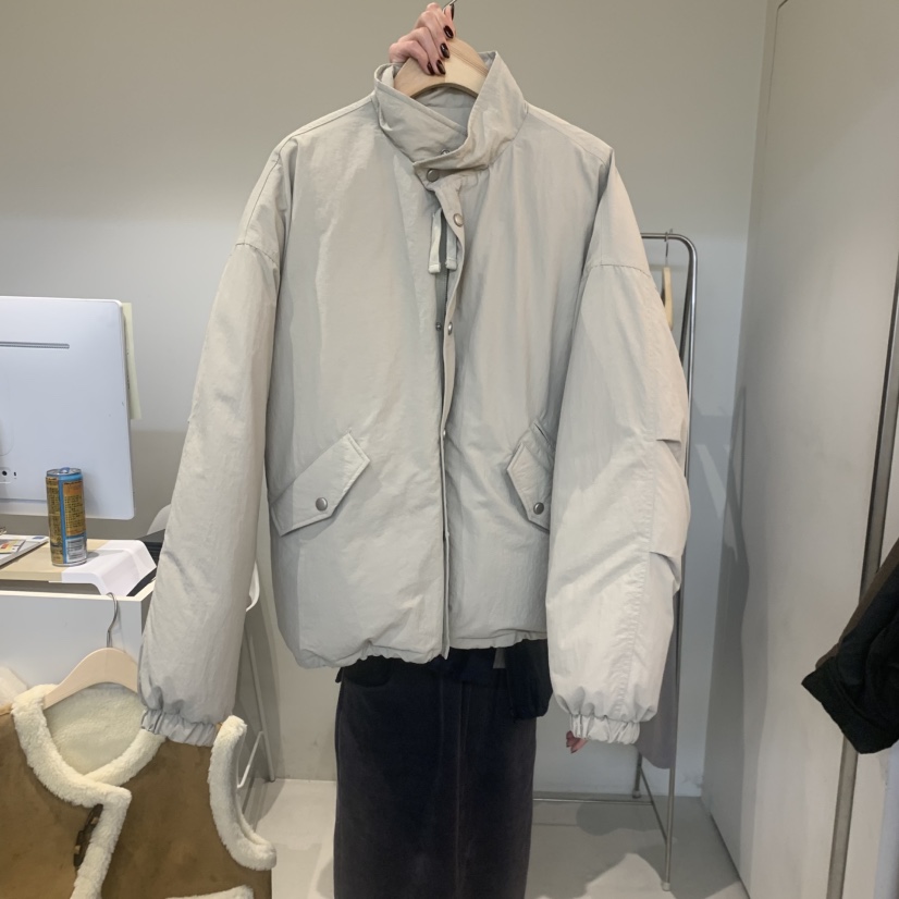 OUTRENE韓國代購㊣女士新款真品職業25秋冬短款羽絨服填充絨OUTRENE短款羽絨服圖色1