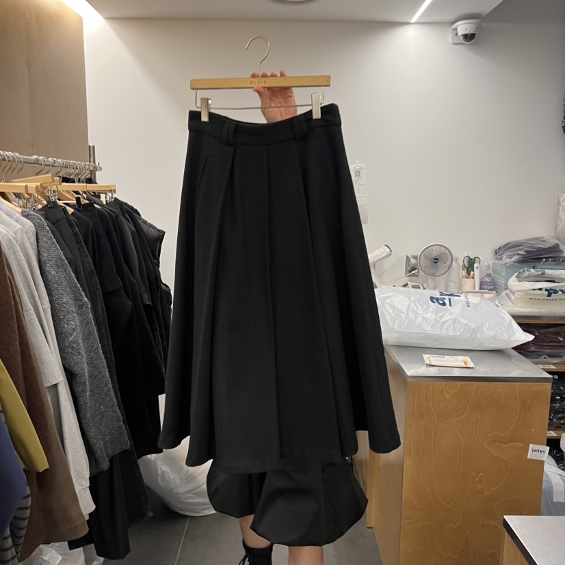 BLAIR東大門㊣實拍女裝新品職業熱賣推薦半身裙中短裙不含腰帶BLAIR seoul半身裙/中短裙圖色2