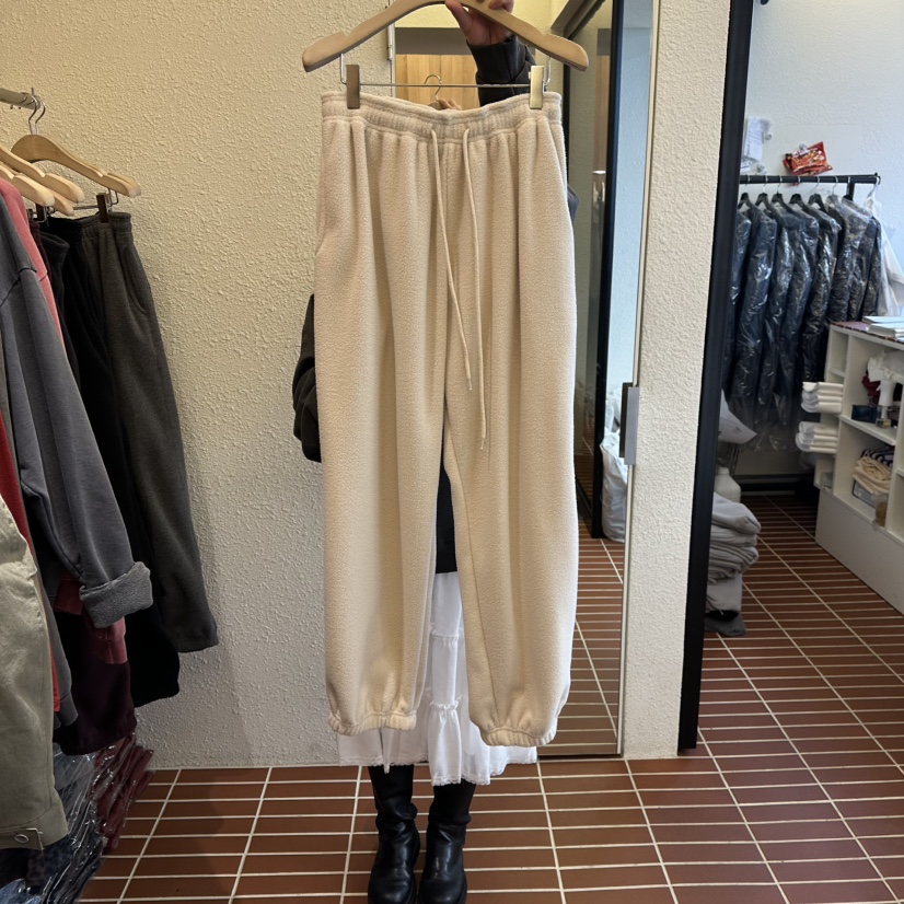 CHOI-L韓國代購㊣女裝新品真品推薦人氣職業休閑褲抓絨紐扣CHOI休閑褲圖色1