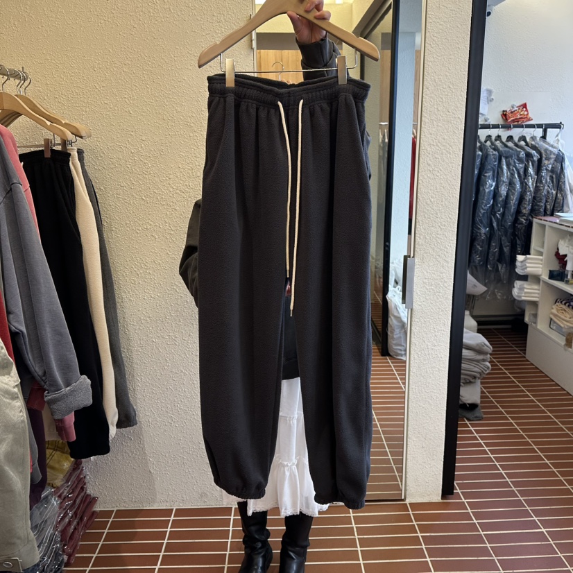 CHOI-L韓國代購㊣女裝新品真品推薦人氣職業休閑褲抓絨紐扣CHOI休閑褲圖色4深灰色