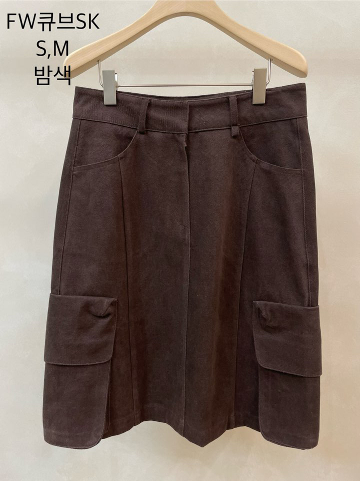 LAKE-A東大門㊣直郵女裝新款25秋冬休閑推薦人氣半身裙中短裙Lake side半身裙/中短裙圖色1