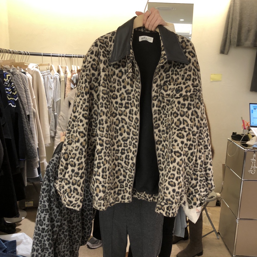 W AND J韓國代購㊣女士新品25秋冬休閑熱賣真品時尚職業夾克W AND J夾克圖色2