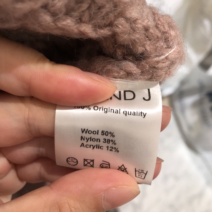 W AND J東大門㊣代購女士新款真品25秋冬職業毛衣網眼開衫W AND J毛衣