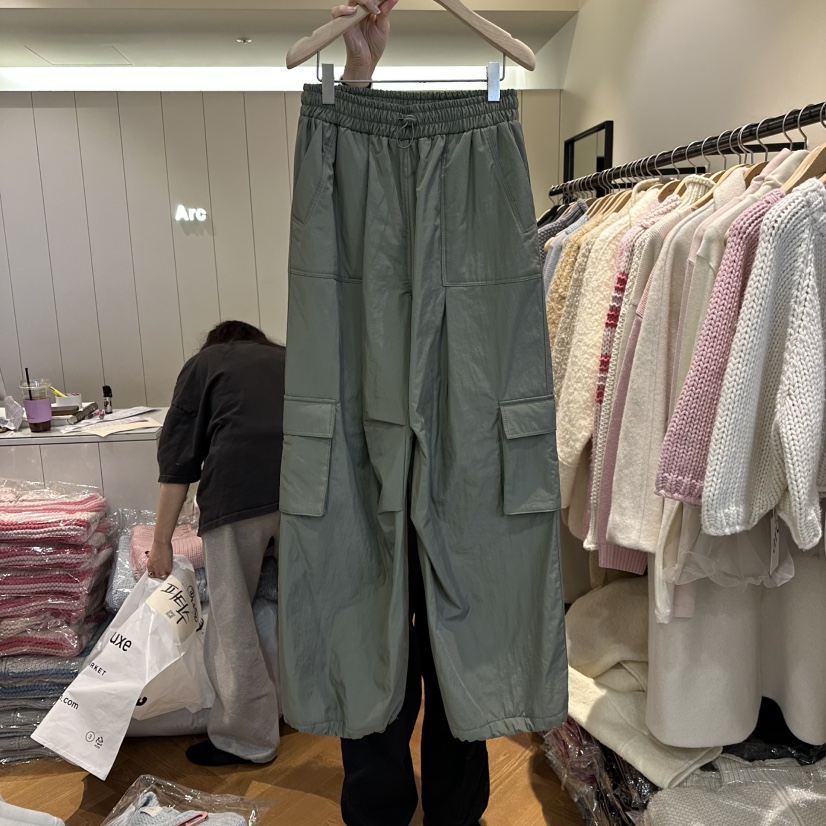 ARC東大門㊣直郵女士新品休閑時尚25秋冬推薦熱賣休閑褲填充ARC EN CIEL休閑褲圖色1