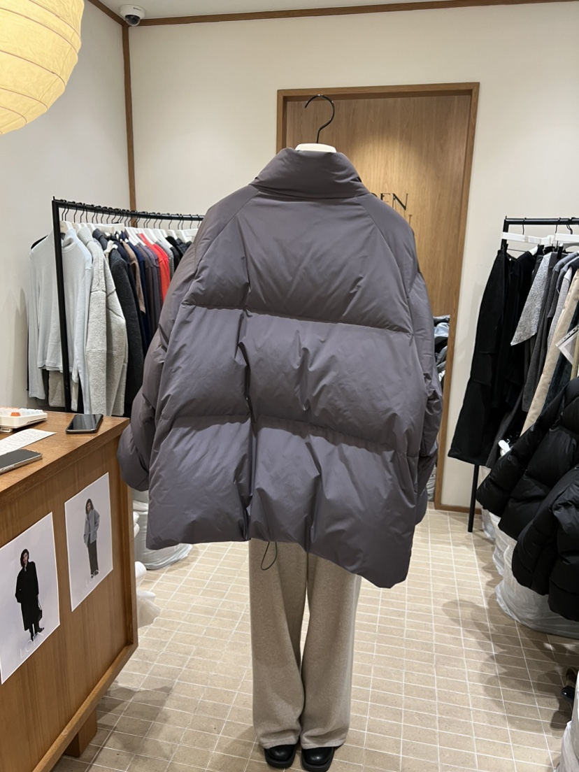 LOFN韓國代購㊣女裝新款職業人氣休閑25秋冬短款羽絨服鴨絨LOFN短款羽絨服