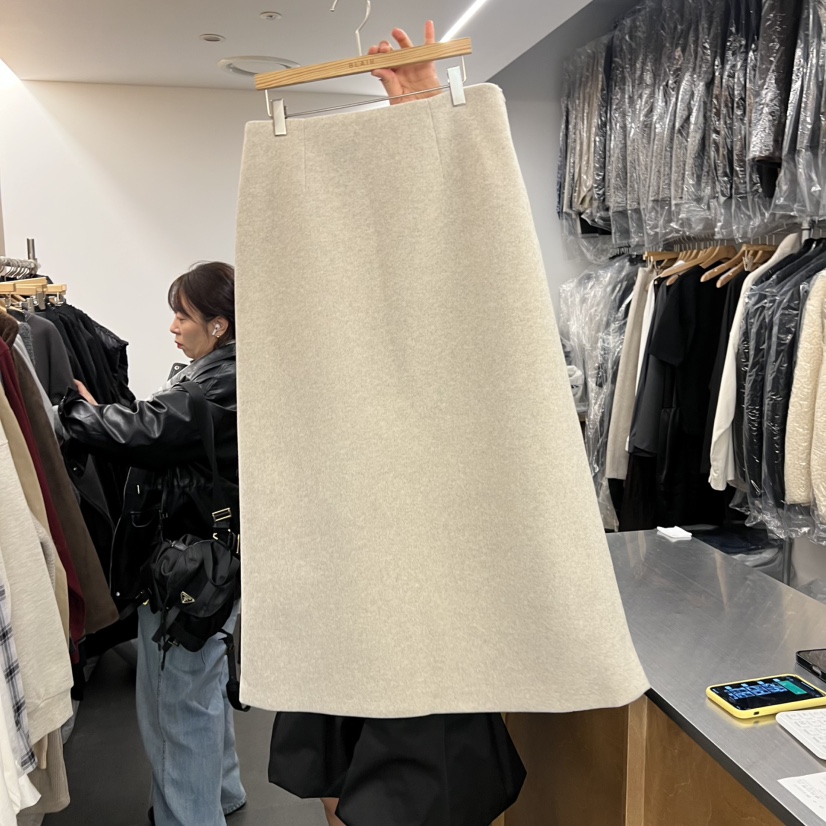 BLAIR東大門㊣直郵女裝新品25秋冬職業熱賣時尚休閑人氣長裙BLAIR seoul長裙圖色1